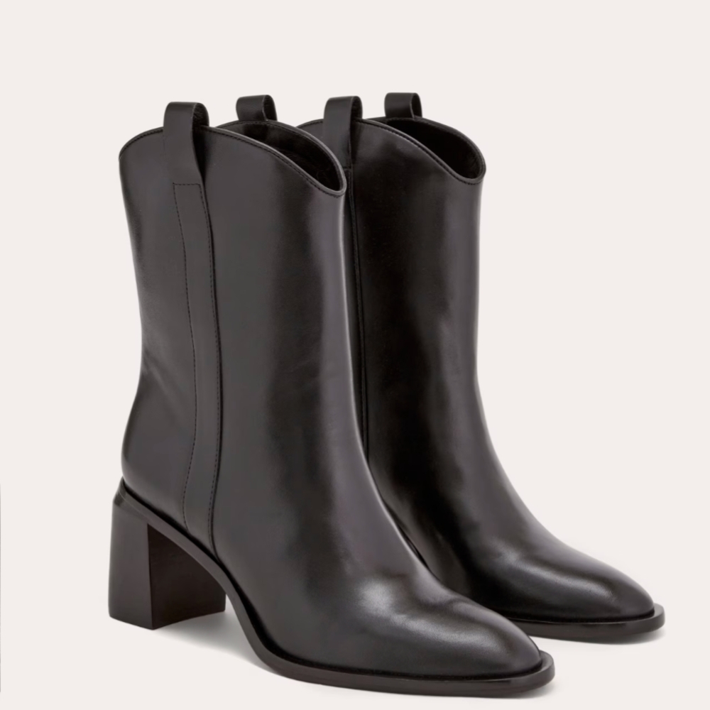 Everlane NWT Outlaw Boot - Black Heeled Boot